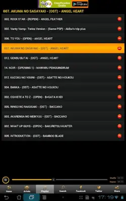 Anime Music android App screenshot 2